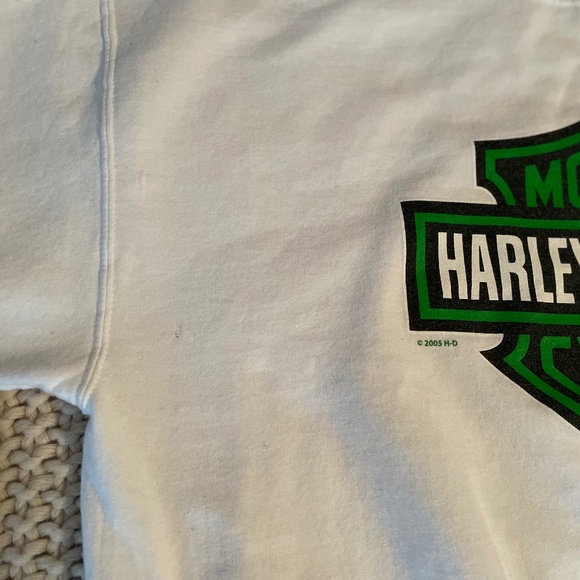 Harley-Davidson Crewneck Sweatshirt – White – XXL - Picture 9 of 11